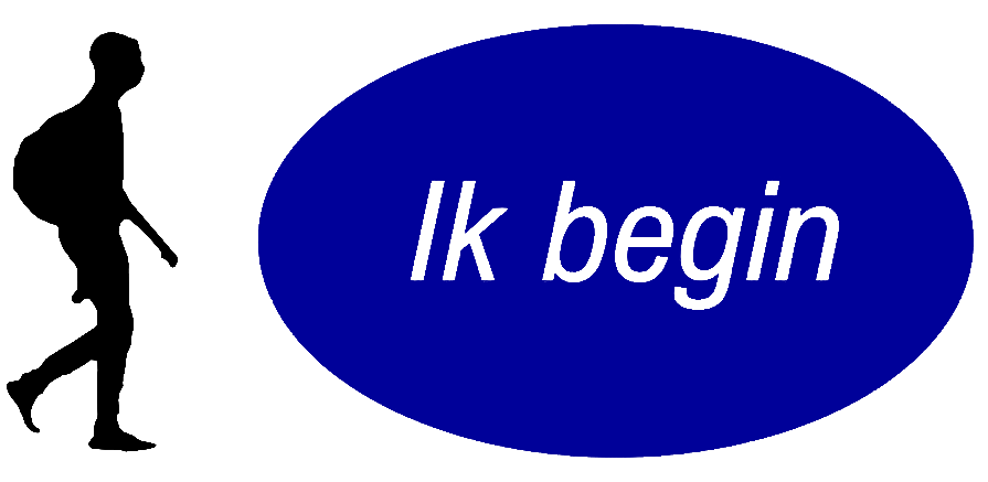 Logo van stichting Ik Begin